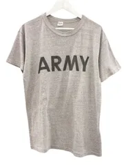 チャンピオン CHAMPION 80s トリコタグ ARMY プリントTシャツ 霜降り ヴィンテージ USA製 グレー M