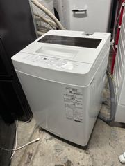 ニトリ洗濯機 6kg ガラストップ節水チャイルドロック 風乾燥機能付2020