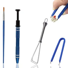 外し 引き抜き工具 キートップ キーボードクリーニング キープラー シャフト抜き キーキャップ 潤滑ペン 掃除 メカニカルキーボード キーボード キー 4点セット 互換性 キーボード潤滑ツール 便利工具 キートップ引抜工具 メカニカルキーボードスイッチ用