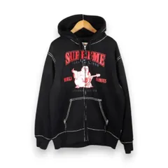 SUPREME 21aw True Religion Zip Up Hooded Sweatshirt Black サイズM シュプリーム トゥルーレリジョン ジップアップ フーデッド スウェットシャツ ジップパーカー 大名店