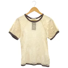INSCRIRE (アンスクリア) Mash Raglan tee ブラウン Mのサムネイル
