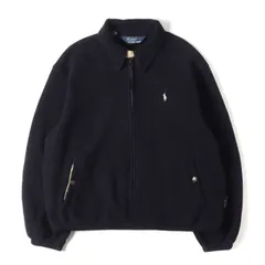 希少✨90s ポロラルフローレン スイングトップ 裏ボア ポニー ネイビー XL 80〜90年代 USA製 Polo by Ralph Lauren ポロラルフローレン スイング