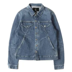 HYSTERIC GLAMOUR ヒステリックグラマー ジャケット インディゴ サイズ:M | 00s ストレッチ デニム トラッカー ジャケット | アウター Gジャン ブルゾン 上着【メンズ】【中古】のサムネイル