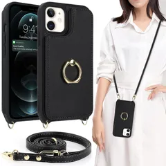 カード収納 カードケース case 適用 スナップ ポシェットケース 12ミニ 携帯ケース アイホン12ミニ アップル カバー スタンド カバー ミニ 12 12 12 肩がけ アイフォン ケース ケース ケース ケース 首掛け アイフォン12mini min