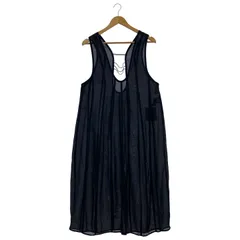 【KIARIS vintage＆closet×JS】 シアーオーバーワンピース ブラック FREE