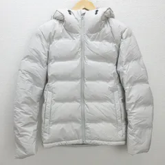 K■ユニクロ/UNIQLO 311-172992 シームレスダウンジャケット【S】薄灰色/MENS■90【中古】