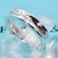 ティファニー ナローリング 指輪 14号 研磨済み 1837 TIFFANY - メルカリ