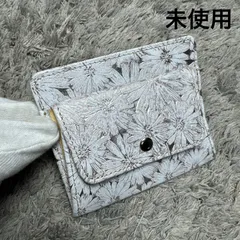 【未使用】フラグメントケース コインケース 花柄 レザー