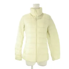 ユニクロ UNIQLO ULTRA LIGHT DOWN ダウンジャケット スタンドカラー ポケッタブル S 白 アイボリー /CK24 ■ECD001
