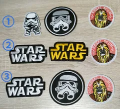 数量限定刺繍ワッペン3枚セット