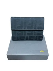 【FENDI】フェンディ ズッカ柄 三つ折り財布 ウォレット レディース