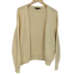 ローラアシュレイ LAURA ASHLEY ボタンレス L/S カーディガン レディース  38