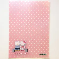 サンリオ ハローキティ&ディアダニエル エバステルOD錠 クリアファイル 2008年