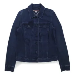 TOMMY HILFIGER デニムジャケット Gジャン M ブルー コットン ストレッチ