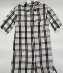 ☆セット割対応☆ ブリーズ キッズ 五分袖 シャツ ワンピース 140cm （1322）