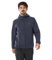 アークテリクス メンズ アウター パーカー・スウェット Arcteryx Kyanite Hoody Black Sapphire ブラックのサムネイル