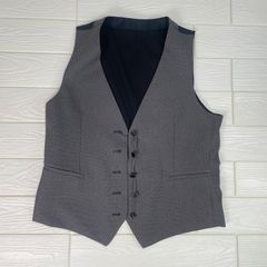 LARDINI グレンチェックウールベスト - メルカリ