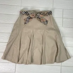BURBERRY BLUE LABEL スカート　ノバチェック　３８号　日本製