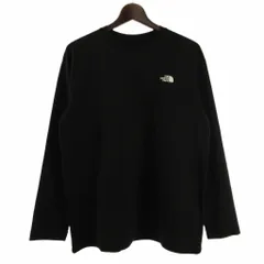 ザノースフェイス THE NORTH FACE EXP-Parcel Tee Tシャツ 長袖 クルーネック ロゴプリント NT62062 黒 ブラック M ■ECT