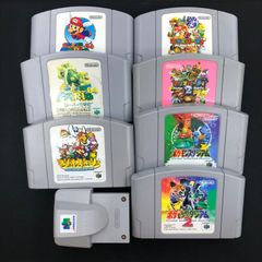 動作未確認】ニンテンドー64 ソフト9本まとめ売り マリパ スマブラ