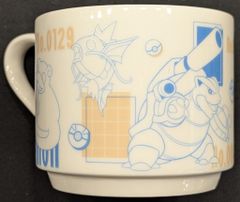 BANDAI SPIRITS 2025 Pokemon Collection 복권 Let's Go for a Walk! D상 블루 머그컵