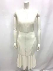 986 GINZA COUTURE ERUKEI エルケイ キャバクラ ドレス ミディ ノースリーブ マーメイド シンプル キャバドレス F