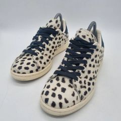 アディダス スタンスミス カーフレザー ヒョウ柄 レオパード 白 メンズ 250mm