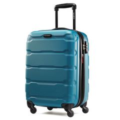 Samsonite Men's Bag Suitcase Samsonite Omni PC Hardside Spinner 20 Caribbean Blue