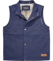 ペンドルトン メンズ アウター ジャケット・ブルゾン ベスト Pendleton Pinegrove Canvas Vest Navy ネイビーのサムネイル