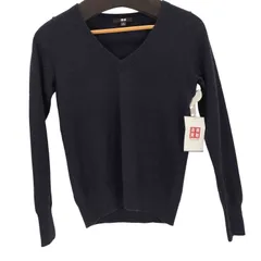 ユニクロ UNIQLO カシミヤVネックセーター レディース JPN：S 