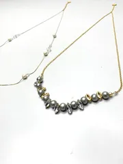 Liala アンティークネックレス　2点セット　フェイクパール A3064A00