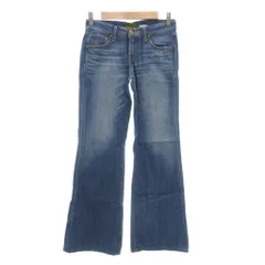 マウジー MOUSSY デニムパンツ ジーンズ W25 ワイド インディゴブルー /AE ■FF