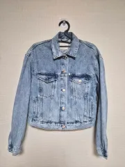 ザラ ライトブルー デニムジャケット 55 66