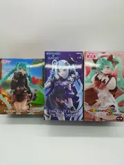 Trio-Try-iT Figure 雪ミクxクロミ チロルチョコ ミルクver. Fashion フィギュア Outdoor 初音ミク 3種セット