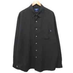 ラファイエット Lafayette SEERSUCKER STRIPE BIG SHIRT シャツ 長袖 オーバーサイズ XL ダークグレー LS240201のサムネイル