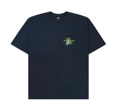 新品 Lサイズ STUSSY(ステューシー) 半袖 Tシャツ STUSSY(ステューシー) ジョーカー Tシャツ ネイビー