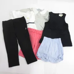 アニエスベー agnes b. ケイトスペード等 ベビー服 パンツ ロンパース ワンピース まとめ 6点セット 70 75 80 ■GY14