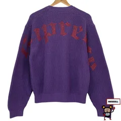 2026年最新】Supreme Old English Sweaterの人気アイテム - メルカリ