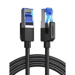 1m LANケーブル CAT8 1M メッシュLANケーブル カテゴリー8 コネクタ 超光速40Gbps/2000MHz CAT8準拠 イーサネットケーブル 爪折れ防止 シールド モデム ルータ PS3 PS4 Xbox等に対応 1M