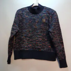 ミックスカラー Mロゴ ニットセーター 95 100サイズ 秋冬 511391