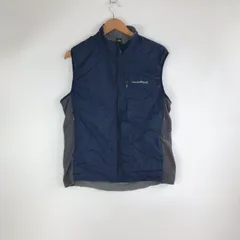 mont-bell ライトシェルベスト メンズ L ネイビー 3251202603180029