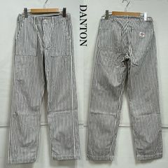 DANTON ヒッコリーベイカーパンツ ペンキ 1点物 ワークミリタリー 日本 