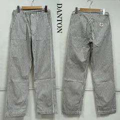 ダントン ヒッコリー ストライプ ワーク ベイカー パンツ コットン ジッパーフライ メンズ 36インチ ISItems【USED】【古着】【中古】50155439のサムネイル
