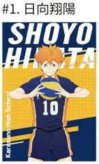 【1.日向翔陽】ハイキュー!! ポストカードガム ※ポストカードのみ