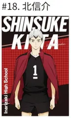 【18.北信介】ハイキュー!! ポストカードガム ※ポストカードのみ