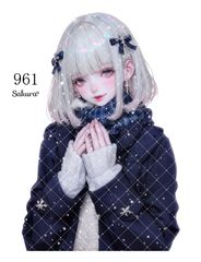 《 No.961 》Sakuraꕤ 人物ステッカー 女の子 シール オリジナルステッカー