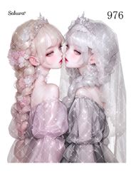 《 No.976 》Sakuraꕤ 人物ステッカー 女の子 シール オリジナルステッカー