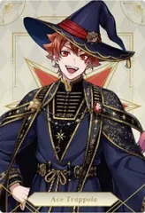 【[ホロ仕様] 02 エース・トラッポラ (キャラクターカード)】ディズニー ツイステッドワンダーランド/ツインウエハース7