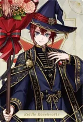 【[ホロ仕様] 01 リドル・ローズハート (キャラクターカード)】ディズニー ツイステッドワンダーランド/ツインウエハース7