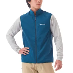 mont-bell O.D.メッシュベスト メンズ M ブルー 3251202603180031
